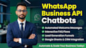 set up whatsapp business API automation and chatbot