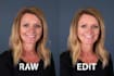 retouch portraits in a natural style