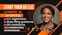 register your US llc, non resident and assist with ein application