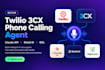 setup gpt 6 astra twilio 3cx phone calling agent claude ai inbound api retell ai