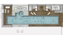 design swimming pool layout with full 2d site plan and drawing