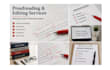 proofread articles, emails and short essays