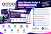 set up odoo website, odoo CRM, odoo whatsapp integration and odoo customization