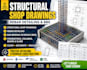 create structural shop drawings, rebar detailing and bbs