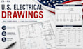 ca ma electrical drawings nec compliance load calculations and autocad plans