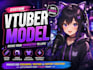 create a professional vtuber model for streaming and content creation