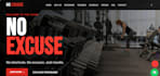build a premium modern gym website