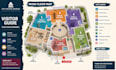 create museum map, attraction map, visitor guide, wayfinding map, location map
