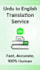 do translation of any language