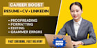 write a professional resume CV cover letter and optimize linkedin
