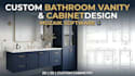 design custom bathroom vanities and cabinet in mozaik software
