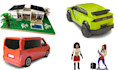 model custom 3d lego moc lego cars, van, lego minifigure model with xml partlist