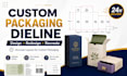 redesign recreate design and create your custom packaging dieline