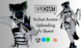 vrchat avatar upload unity setup sdk fixes PC quest upload to vrchat account