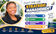 do strategic management, assigned, organizational research, consultation task