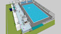 convert your pool sketch into a construction ready 2d plan