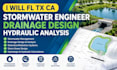 fl tx ca  stormwater engineer drainage design  hydraulic analysis