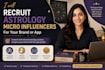 recruit micro influencers for your astrology brand or app