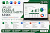 create and format excel spread sheets and google sheets