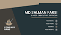 design professional canva visiting card