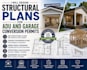 design structural plans for adu and garage conversion permits