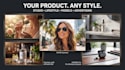 create realistic ai product photography with lifestyle model