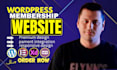 build wordpress website design,redesign wordpress membership site that convert