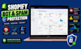 protect your shopify store from bad bots and spam