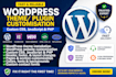 customize wordpress themes, plugins, wordpress elementor and woocommerce