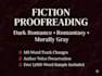 proofread dark romance romantasy and morally gray fiction