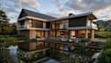 do contemporary house design modern house plan  3d architectural visualization