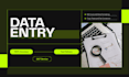 microsoft excel, word formatting and data entry work