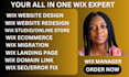 do wix website design wix website redesign wix website development wix website