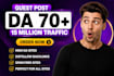 offer high da guest post, SEO guest posting and dofollow backlinks