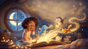 create children book illustration with consistent characters