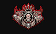design modern military and army logo patch