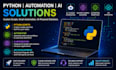 develop python scripts, automation and ai solutions