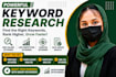 do SEO keyword research and find best kgr