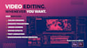 be a reliable freelancer specializing in video editing and data entry