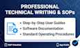 write clear standard operating procedures and user manuals