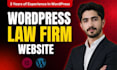 design wordpress law firm website in 48 hours