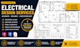 design electrical plans, lighting layouts, panel schedules, sld