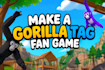 make a custom gorilla tag fan game in unity