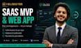 build your saas mvp web app in nextjs react and supabase