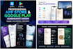 design professional app store and google play screenshots