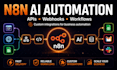 build n8n ai automation and API integrations