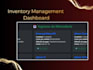 develop a custom inventory management system