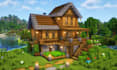build custom minecraft builds, houses, castles, spawn and structures