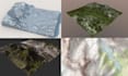 create 3d map terrain, terrain model, topographic maps and shaded relief maps