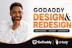 godaddy website design godaddy website redesign godaddy wordpress development